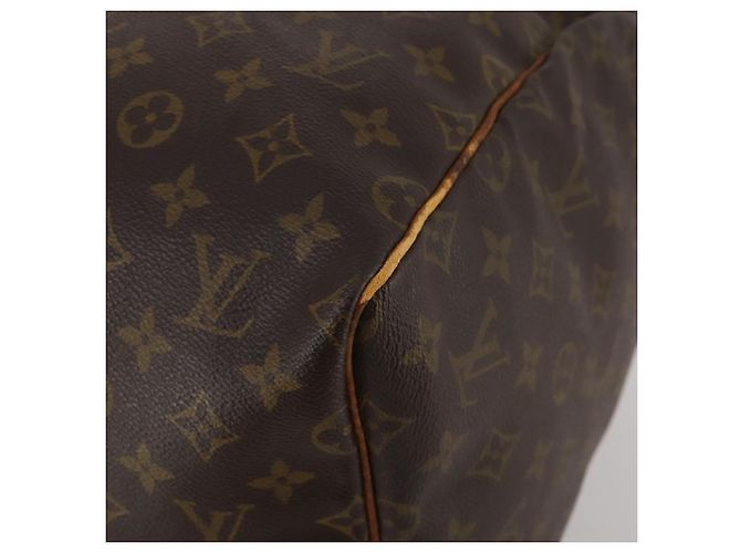 LOUIS VUITTON Borsa Boston Monogram Keepall 55 M41424 LV Auth 192275 Monogramma - vista 10