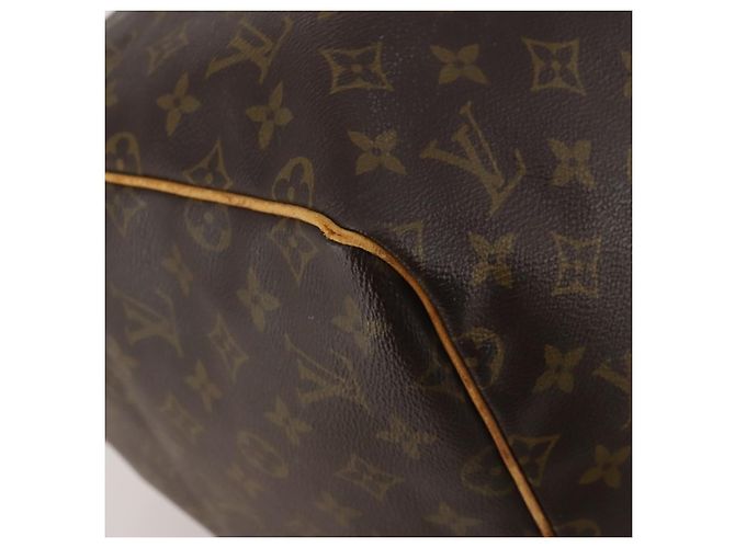 LOUIS VUITTON Borsa Boston Monogram Keepall 55 M41424 LV Auth 192275 Monogramma - vista 11