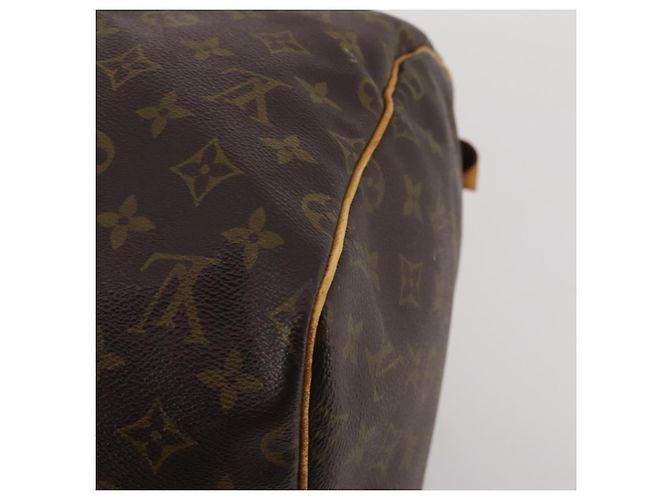 LOUIS VUITTON Borsa Boston Monogram Keepall 55 M41424 LV Auth 192275 Monogramma - vista 12