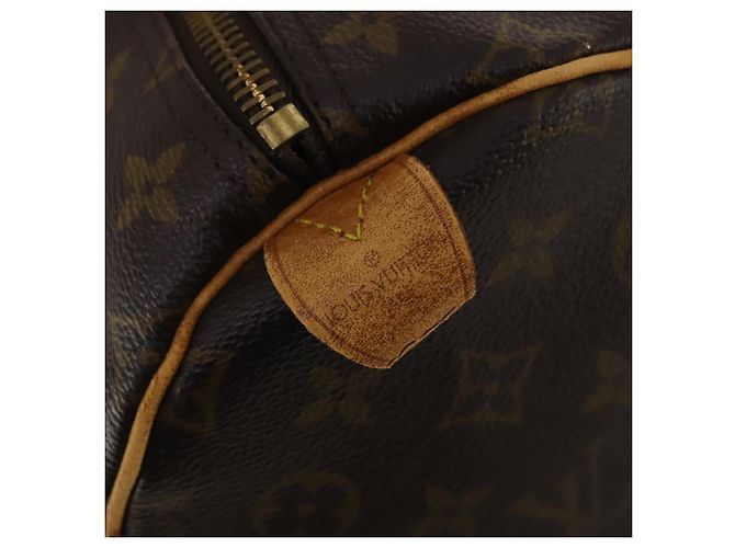LOUIS VUITTON Borsa Boston Monogram Keepall 55 M41424 LV Auth 192275 Monogramma - vista 16