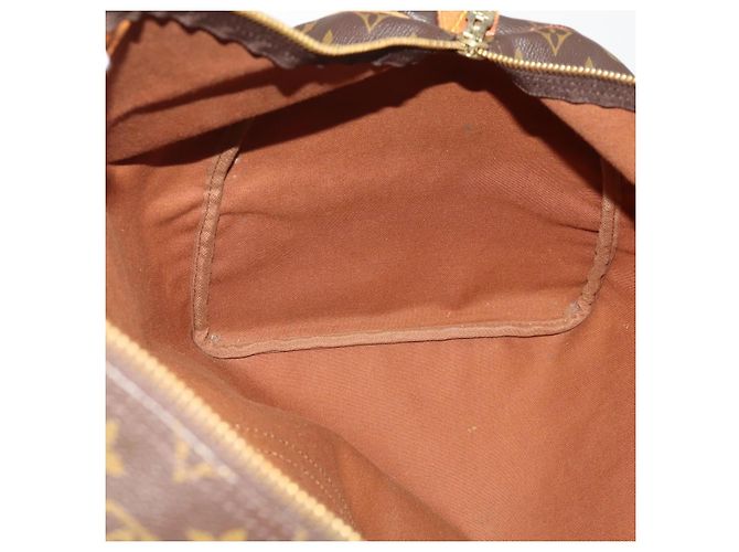 LOUIS VUITTON Borsa Boston Monogram Keepall 55 M41424 LV Auth 192275 Monogramma - vista 20