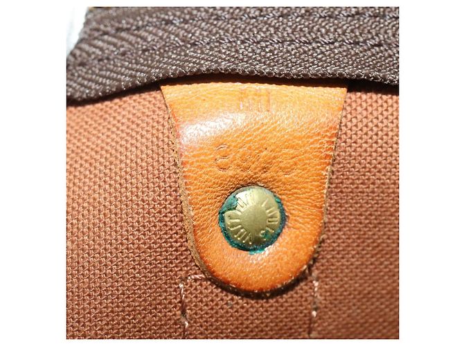 LOUIS VUITTON Borsa Boston Monogram Keepall 55 M41424 LV Auth 192275 Monogramma - vista 22