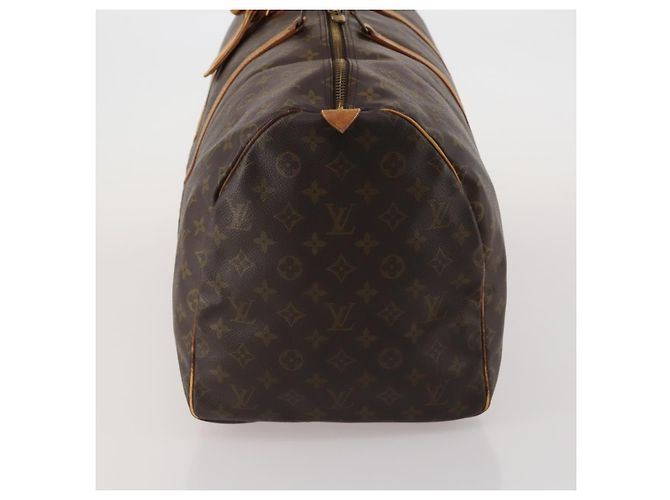 LOUIS VUITTON Borsa Boston Monogram Keepall 55 M41424 LV Auth 192275 Monogramma - vista 4