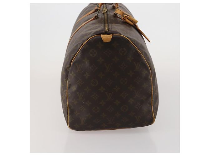 LOUIS VUITTON Borsa Boston Monogram Keepall 55 M41424 LV Auth 192275 Monogramma - vista 5