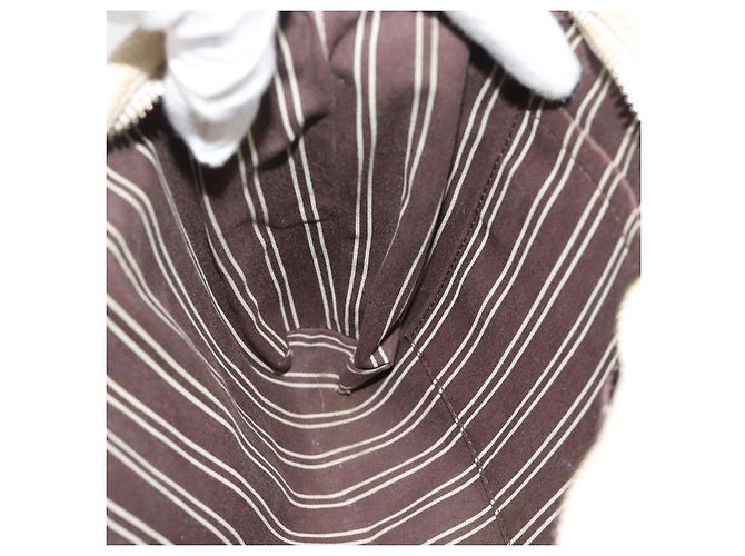 LOUIS VUITTON Antigua Cabas PM Tote Bag White Brown M40036 LV Auth bs36588 Marrone Bianco - vista 18
