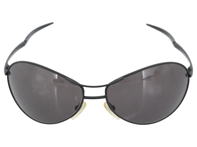 Occhiali da sole GUCCI Plastica Nero Auth bs36623 - vista 2