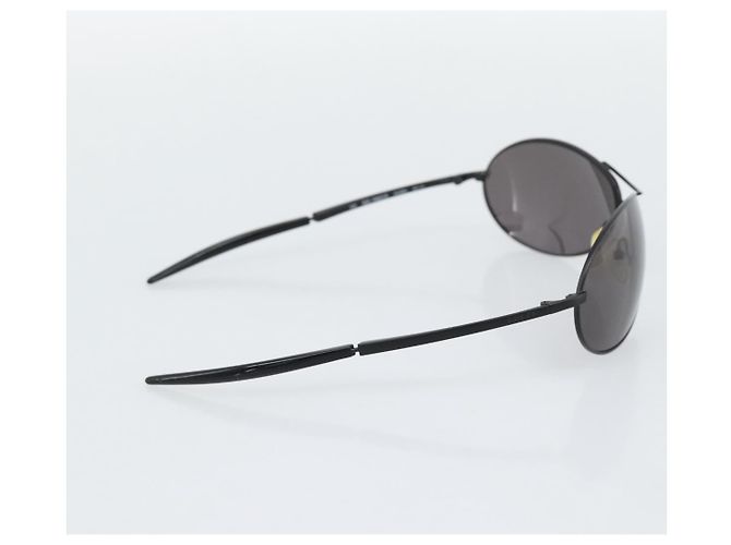 Occhiali da sole GUCCI Plastica Nero Auth bs36623 - vista 4