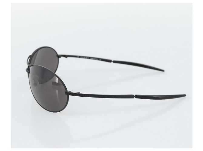 Occhiali da sole GUCCI Plastica Nero Auth bs36623 - vista 6