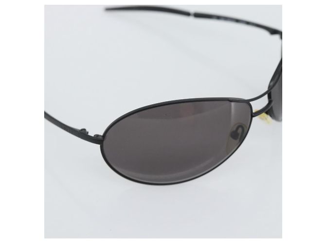 Occhiali da sole GUCCI Plastica Nero Auth bs36623 - vista 8
