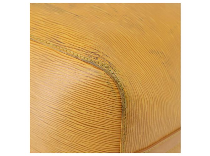 Bolsa de Ombro LOUIS VUITTON Epi Petit Noe Tassili Yellow M44109 LV Auth ka5491 - vista 17