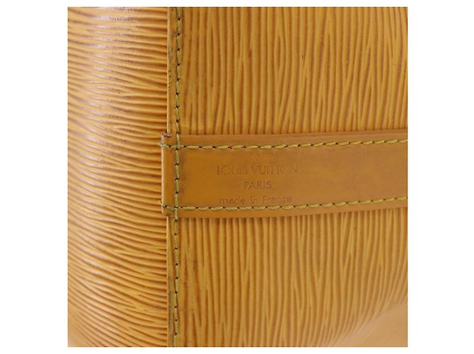 Bolsa de Ombro LOUIS VUITTON Epi Petit Noe Tassili Yellow M44109 LV Auth ka5491 - vista 18