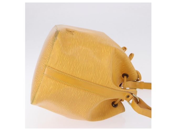 Bolsa de Ombro LOUIS VUITTON Epi Petit Noe Tassili Yellow M44109 LV Auth ka5491 - vista 4