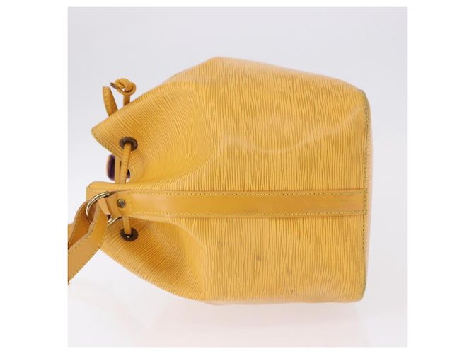 Bolsa de Ombro LOUIS VUITTON Epi Petit Noe Tassili Yellow M44109 LV Auth ka5491 - vista 5