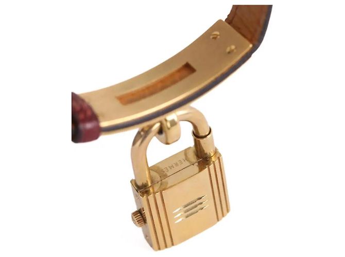 Hermès Kelly Bordeaux Uhr Kelly bordeaux - Ansicht 7
