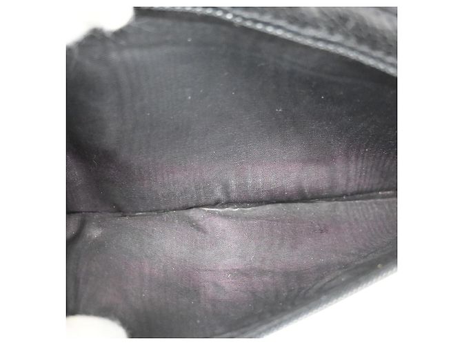 Chanel Portefeuille lang CC Logo Kalbsleder MM Schwarz - Ansicht 3