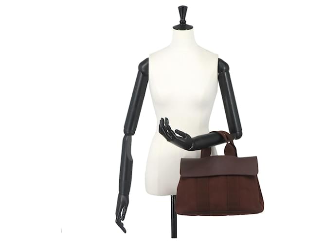 Hermès Borsa Hermes Valparaiso PM Marrone - vista 10