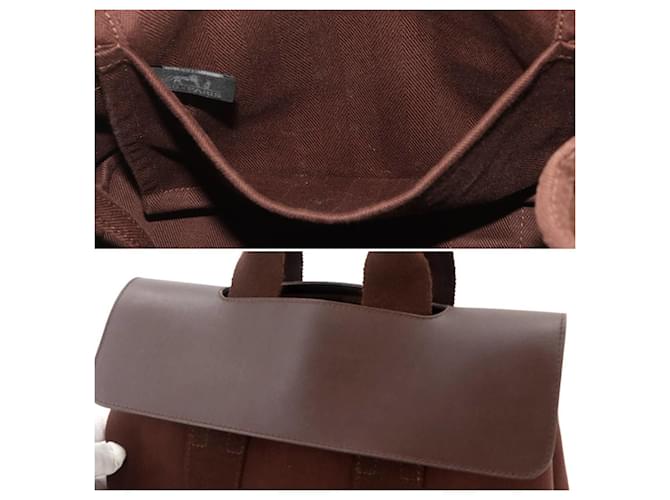 Hermès Borsa Hermes Valparaiso PM Marrone - vista 9