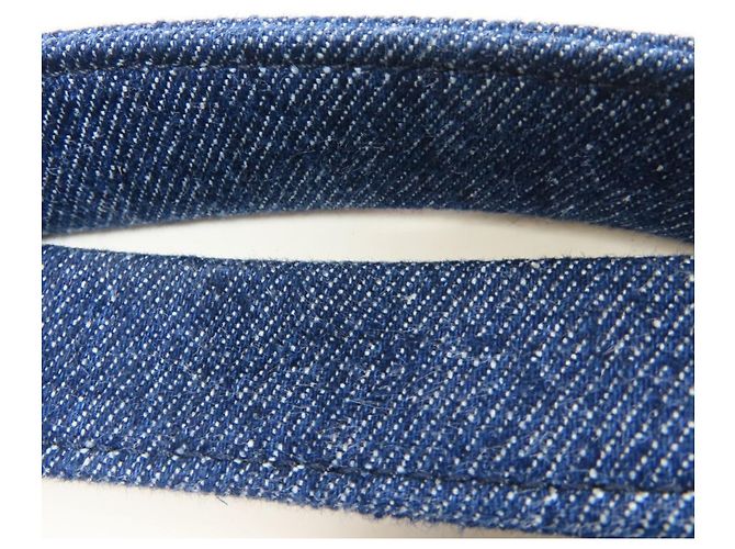 Borsa Tote Woody Medium Chloé Bianco Blu - Ansicht 12