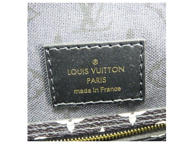 Bolso Tote Louis Vuitton Neverfull MM Negro Blanco Roja - vista 22