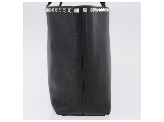Tote Shopping Valentino Garavani Rockstud em couro Medium - vista 4