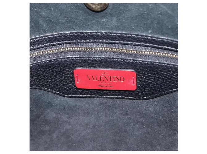 Tote Shopping Valentino Garavani Rockstud em couro Medium - vista 6