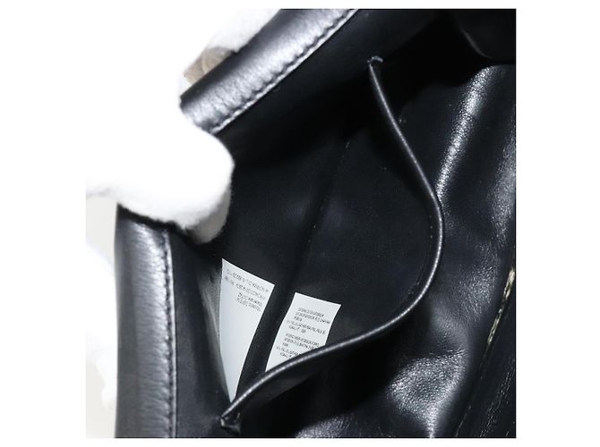Versace Medusa Flap Chain Leather Negro - vista 7