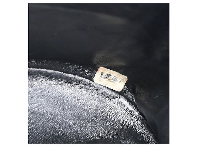 Chanel Vintage CC Pocket gestepptes Lammleder Small Schwarz - Ansicht 5