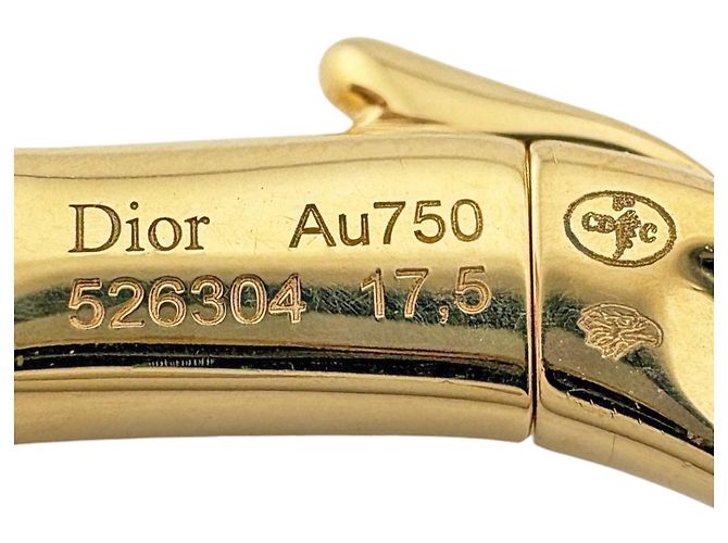 Bracciale Christian Dior Dior Bois de Rose D'oro - vista 6