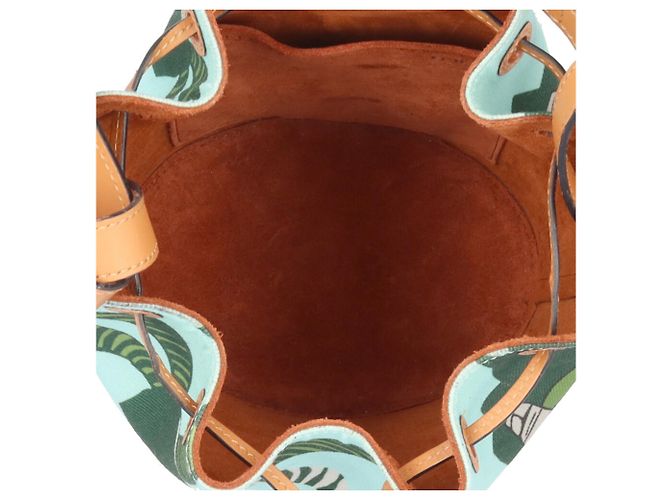 Borsa Balloon della Collezione Loewe Paula's Ibiza Marrone Blu - vista 6