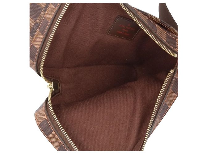 Borsa a tracolla Louis Vuitton Geronimos Damier Marrone - vista 7