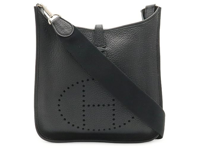Hermès Borsa a Spalla Hermes Evelyne I PM Nero - vista 2