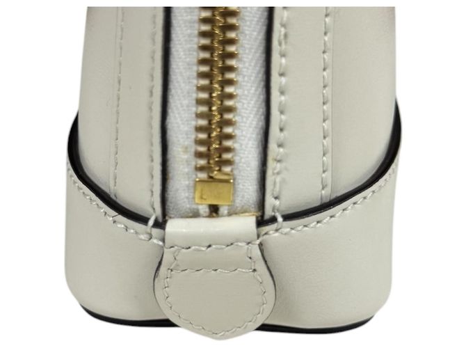 Borsa a tracolla Gucci Horsebit 1955 in pelle bianca Bianco - vista 12