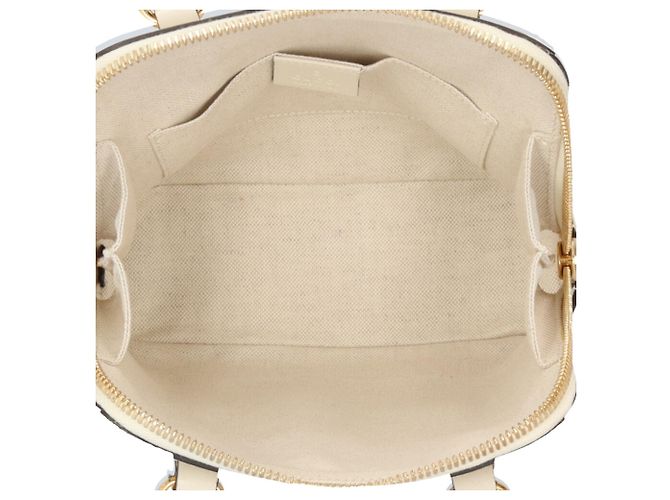 Borsa a tracolla Gucci Horsebit 1955 in pelle bianca Bianco - vista 6