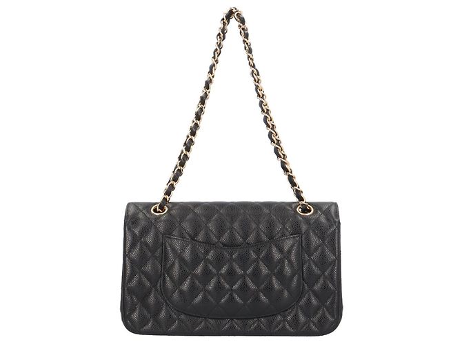 Bolsa de Ombro Chanel W-Flap 25 Matelassé Preto - vista 3