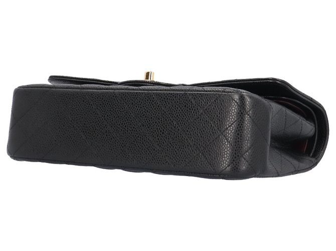 Bolsa de Ombro Chanel W-Flap 25 Matelassé Preto - vista 6
