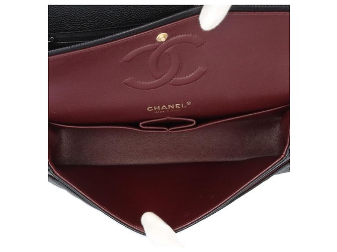 Bolsa de Ombro Chanel W-Flap 25 Matelassé Preto - vista 7