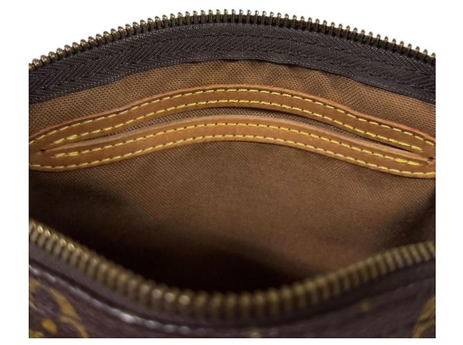 Borsa Louis Vuitton Speedy 25 Monogram Marrone - vista 8
