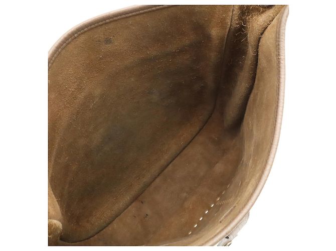 Hermès Borsa a tracolla Hermes Evelyne 3 III GM Grigio Taupe - vista 7