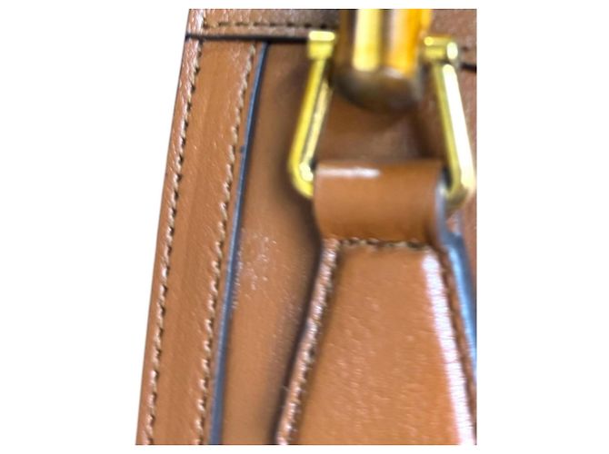Borsa a tracolla mini tote Gucci Diana in bambù Marrone - vista 12