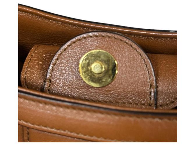 Borsa a tracolla mini tote Gucci Diana in bambù Marrone - vista 8