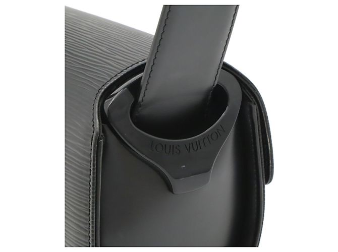 Borsa a Spalla Louis Vuitton Epi Nocturne PM Nero - vista 8