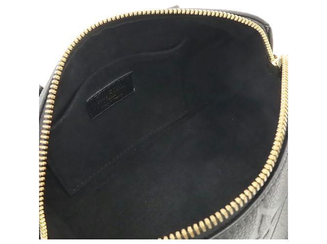 Borsa Louis Vuitton Monogram Empreinte Speedy Bandoulière 20 Nero - vista 7