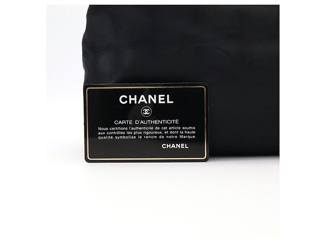 Borsa a mano/Tote Bag Chanel New Travel Line Nera Nero - vista 9