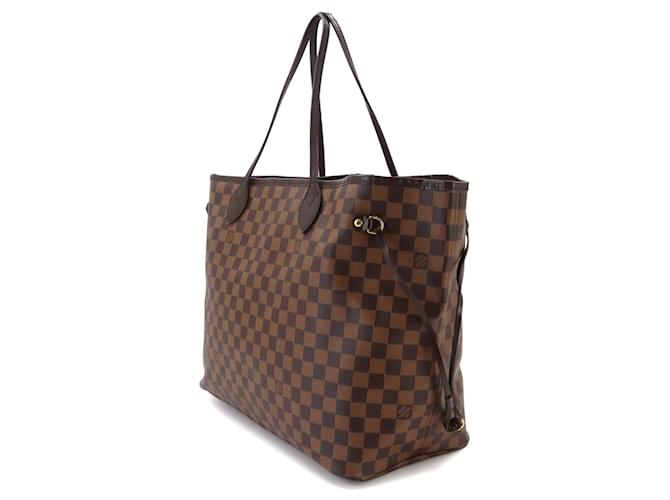 Borsa Tote Louis Vuitton Neverfull GM Damier Fuschia Damier ebene - vista 3