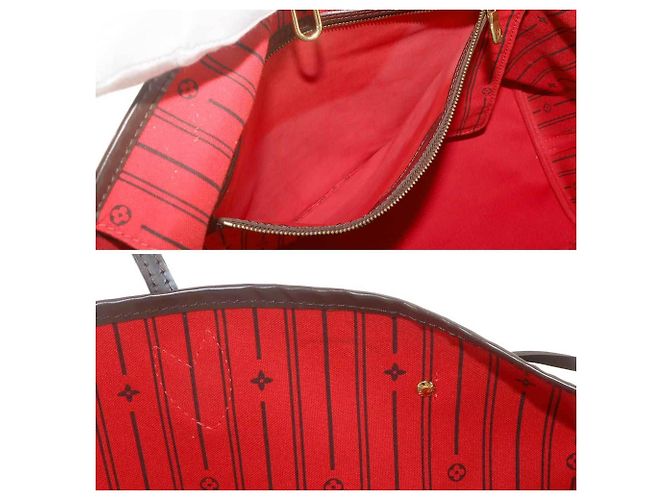 Borsa Tote Louis Vuitton Neverfull GM Damier Fuschia Damier ebene - vista 7