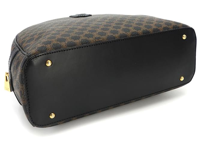 Céline Borsa Celine Macadam Nera e Marrone Nero - vista 4