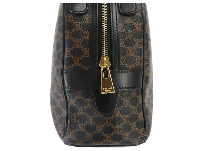 Céline Borsa Celine Macadam Nera e Marrone Nero - vista 9