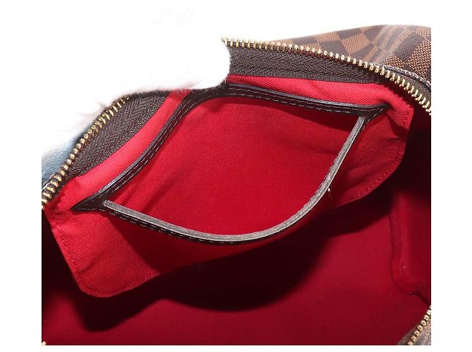 Borsa Louis Vuitton Speedy 30 Damier Marrone Damier ebene - vista 8