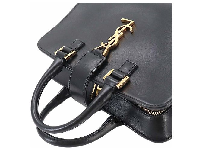 Borsa Baby Cabas 2-way Saint Laurent a mano/spalla Nero - vista 6