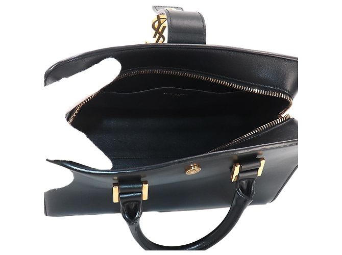 Borsa Baby Cabas 2-way Saint Laurent a mano/spalla Nero - vista 7